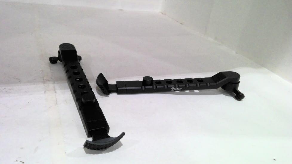 EDEMO Firefield Scarab Two-Piece Bipod, M-LOK, 9-12in, Two-Piece, Black, FF34025MLK, EDEMO2