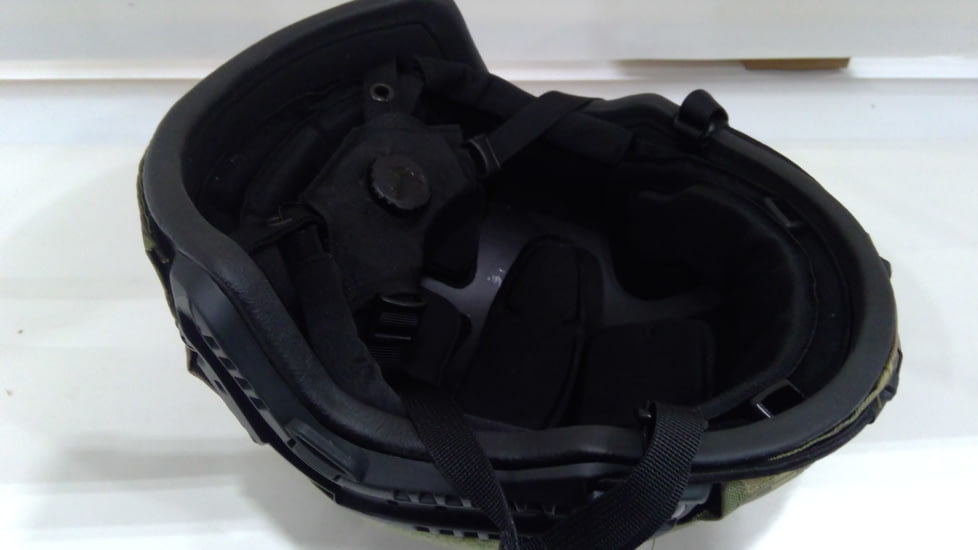 EDEMO Guard Dog Body Armor Level IIIa Ballistic Helmet w/Multicam Cover, Black/Multicam, Large, FAST-HELMET-L, EDEMO3
