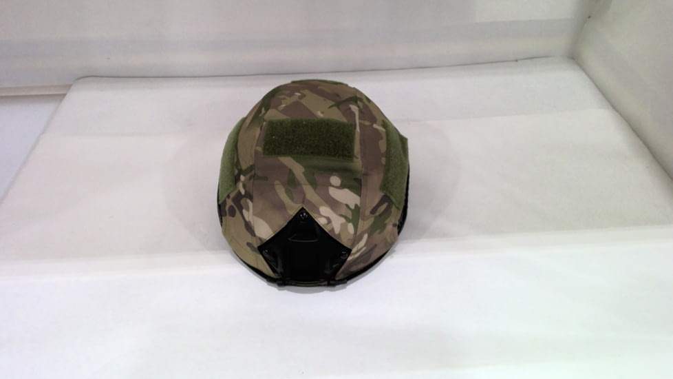 EDEMO Guard Dog Body Armor Level IIIa Ballistic Helmet w/Multicam Cover, Black/Multicam, Large, FAST-HELMET-L, EDEMO4