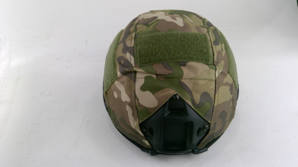 EDEMO Guard Dog Body Armor Level IIIa Ballistic Helmet w/Multicam Cover, Black/Multicam, Medium, FAST-HELMET-M, EDEMO1