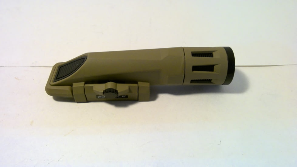 EDEMO INFORCE Multifunction LED Weapon Mounted Light, CR123A, IR/White, 700 Lumens, Flat Dark Earth, IF71005DE, EDEMO2