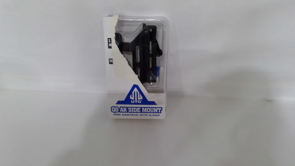 EDEMO Leapers UTG QD AK Side Mount, M70 N-PAP, Black, Medium, MT-ZAK01, EDEMO3