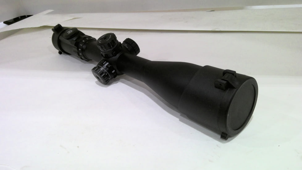 EDEMO Leapers UTG Rifle Scope, 3-12x44mm, 30mm Tube, AO, 36-color Mil-dot Reticle, Black, SCP3-U312AOIEW, EDEMO1