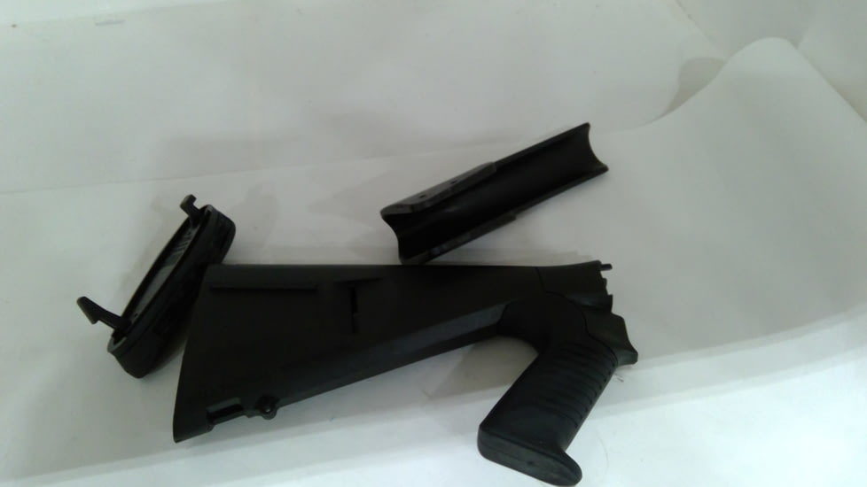 EDEMO Mesa Tactical Urbino Pistol Grip Stock for Mossberg 930, Limbsaver Butt, 12-GA, Black, 12.5in, LoP, 94710, EDEMO1