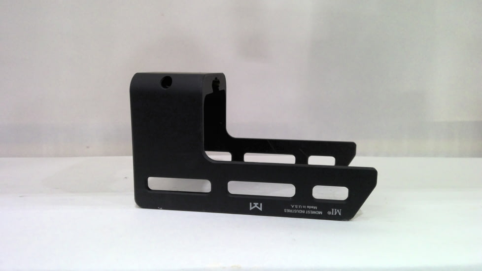 EDEMO Midwest Industries Keltec KSG M-Lok Light Mount w/ Hand Stop, Black, MI-KSG-MM, EDEMO4