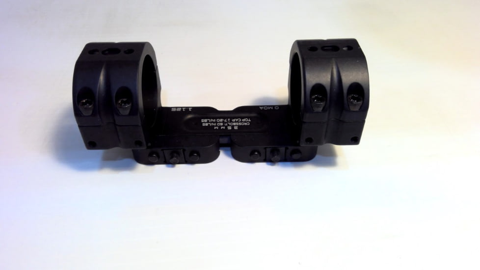EDEMO Mpa Scope Mount Ba 1-pc 35mm 1.125'' 0 Moa Black, EDEMO1