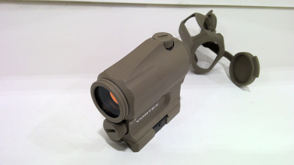 EDEMO OpticsPlanet Exclusive Vortex Limited Edition SPARC AR II 1x22mm 2 MOA Reflex Red Dot Sight, Anodized Matte, Tan, SPC-AR2-TAN, EDEMO2