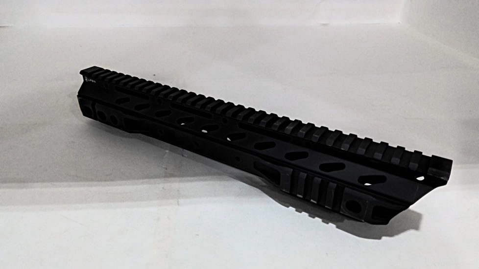 EDEMO Phase 5 Weapon Systems Inc 13in Lo-Pro Slope Nose Free Float Quad Rail, Black, LPSN13, EDEMO1