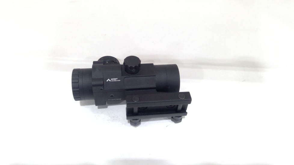 EDEMO Primary Arms SLx Series Prism Scope Red Dot Sight, 2.5x32mm, ACSS CQB M1 Illuminated Reticle, Black, 710003, EDEMO1