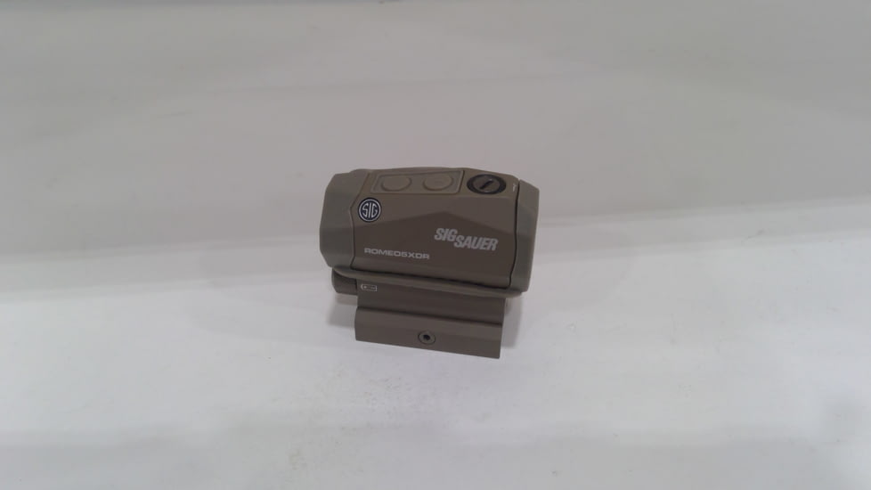 EDEMO SIG SAUER OPMOD Romeo5 XDR 1x20mm Compact Reflex Red Dot Sight, 2 MOA Dot/65 MOA Circle Dot Reticle, Flat Dark Earth SOR52112, EDEMO11