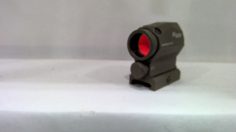 EDEMO SIG SAUER OPMOD Romeo5 XDR 1x20mm Compact Reflex Red Dot Sight, 2 MOA Dot/65 MOA Circle Dot Reticle, Flat Dark Earth SOR52112, EDEMO12