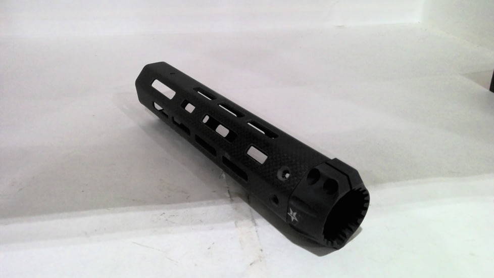 EDEMO TacStar Carbon Fiber AR-15 Handguard, Carbine Length, 10 in, Black, 1081115, EDEMO1