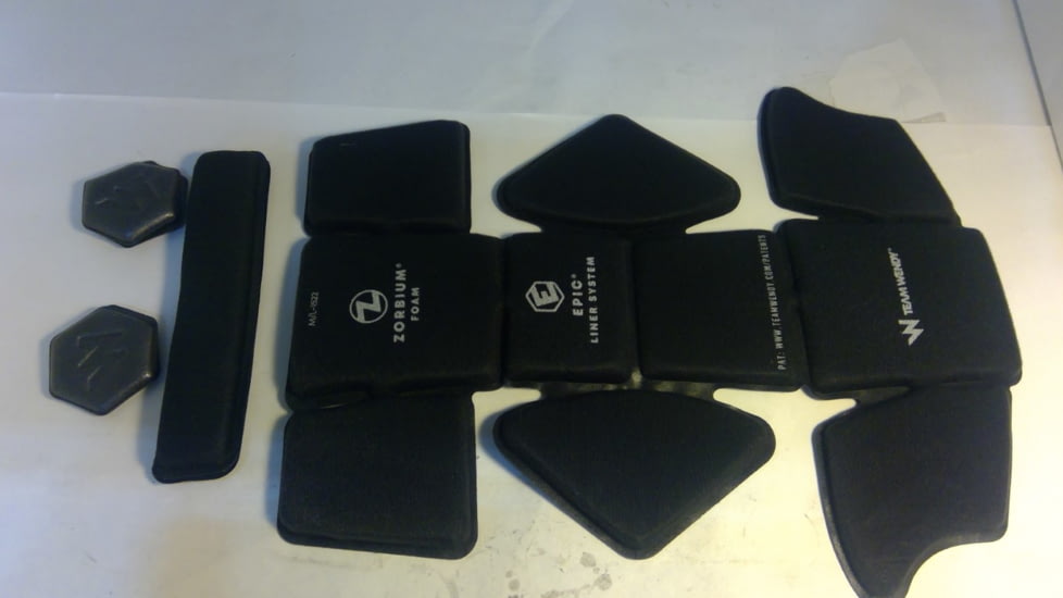 EDEMO Team Wendy EPIC Helmet Liner System, Black, Medium/Large 03-42, EDEMO1