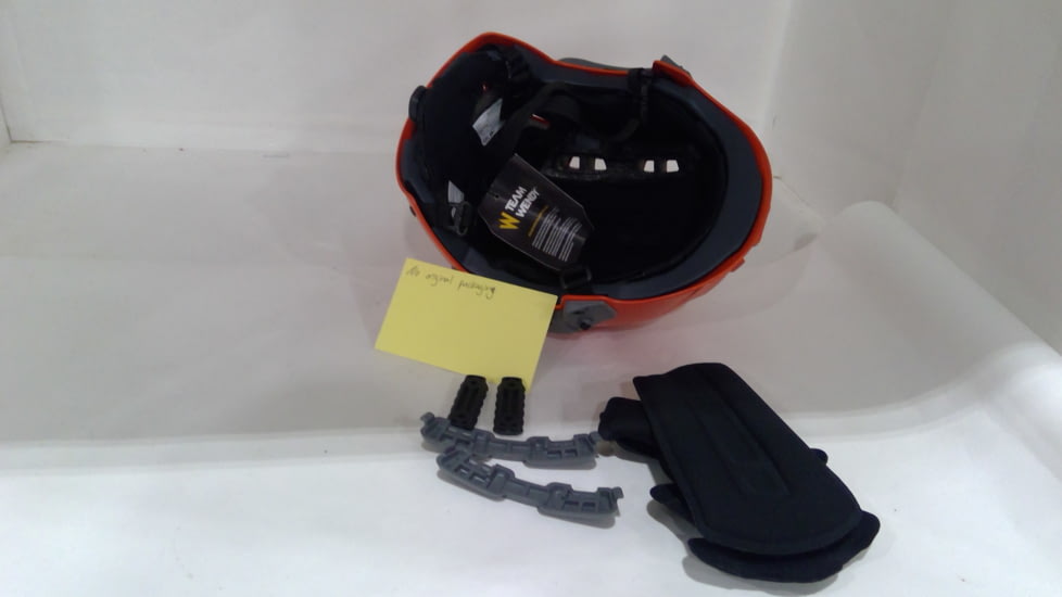 EDEMO Team Wendy EXFIL SAR Tactical Helmet, with Rails, Orange 81R-OR, EDEMO1