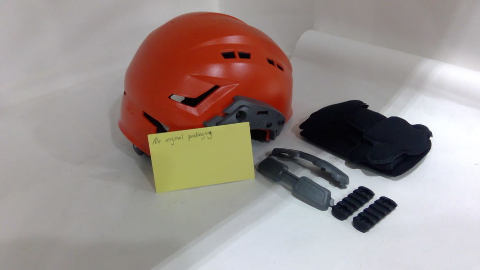 EDEMO Team Wendy EXFIL SAR Tactical Helmet, with Rails, Orange 81R-OR, EDEMO1