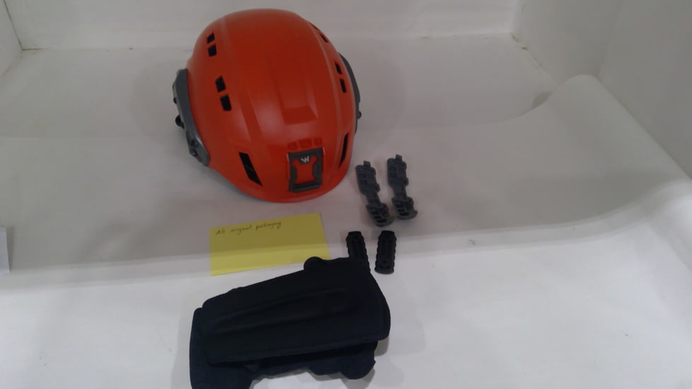 EDEMO Team Wendy EXFIL SAR Tactical Helmet, with Rails, Orange 81R-OR, EDEMO2