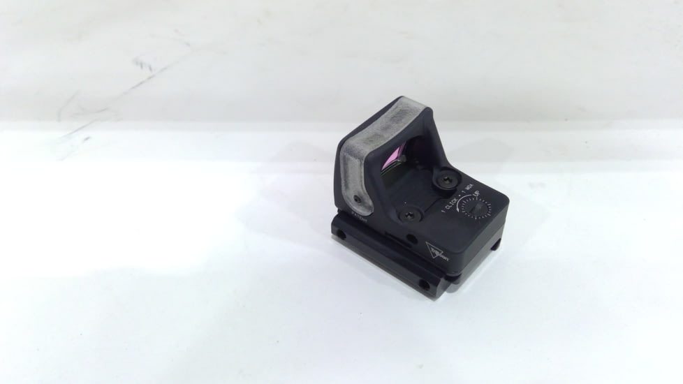 EDEMO Trijicon RM04 RMR Dual Illuminated Reflex Sight, 7 MOA Amber/Gold Sight, RM33 Mount, Matte, Black, 700022, EDEMO1