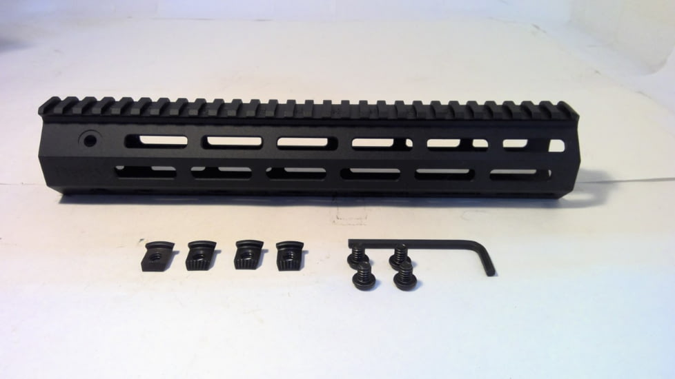 EDEMO Troy M-LOK Aluminum BattleRail 11 Inch 5.56mm Black, EDEMO1
