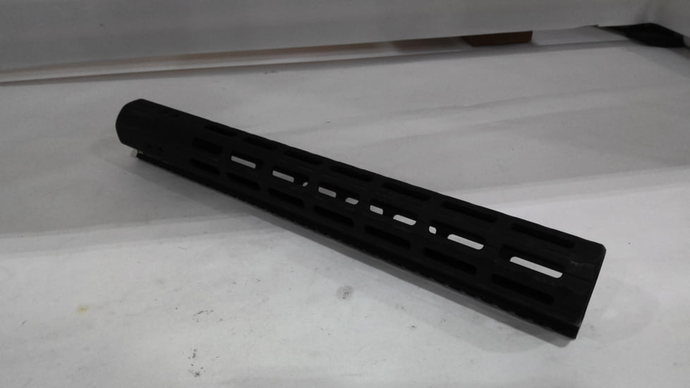 EDEMO UTG Pro M-LOK .308 DPMS GII 15in Super Slim Free Float Handguard, Black, MTU026SSME, EDEMO1