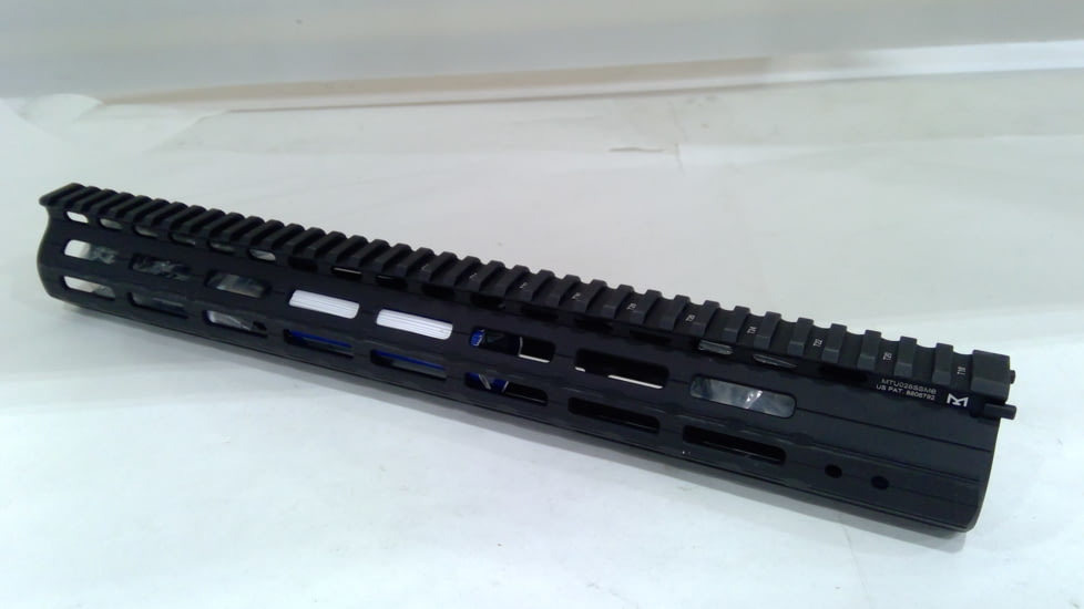 EDEMO UTG Pro M-LOK DPMS-LR308 15in High Profile Super Slim Free Float Handguard, Black, MTU026SSMB, EDEMO1