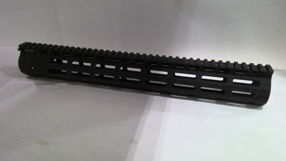 EDEMO UTG Pro M-LOK DPMS-LR308 15in High Profile Super Slim Free Float Handguard, Black, MTU026SSMB, EDEMO4