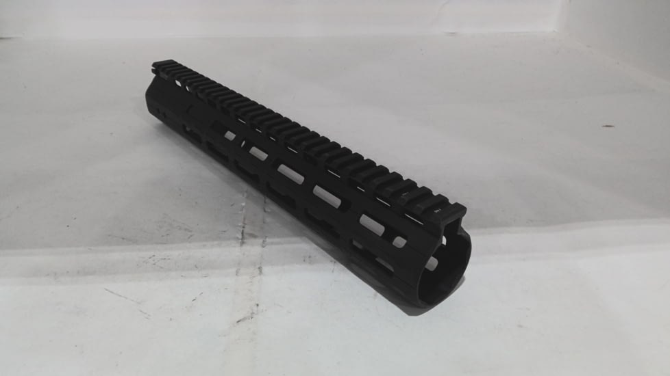 EDEMO UTG Pro M-LOK DPMS-LR308 High Profile 13in Super Slim Free Float Handguard, Black, MTU020SSMB, EDEMO2