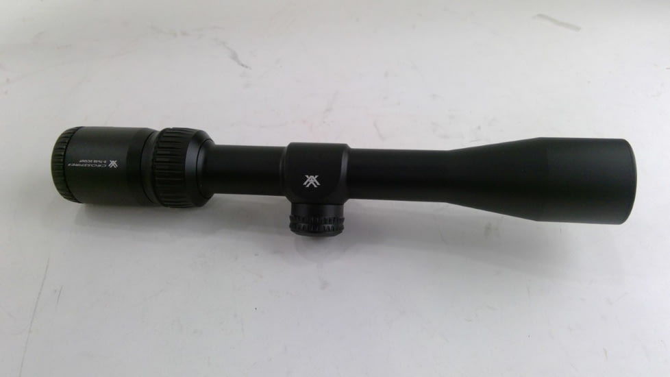 EDEMO Vortex Crossfire II 2-7x32mm Rifle Scope, 1 in Tube, Second Focal Plane, Black, Hard Anodized, Non-Illuminated V-Plex Reticle, MOA Adjustment, CF2-31002, EDEMO2