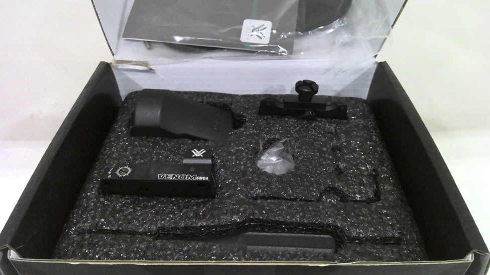 EDEMO Vortex Venom Red Dot Sight, 1x26.5mm, 6 MOA Dot Reticle, Black, VMD-3106, EDEMO5