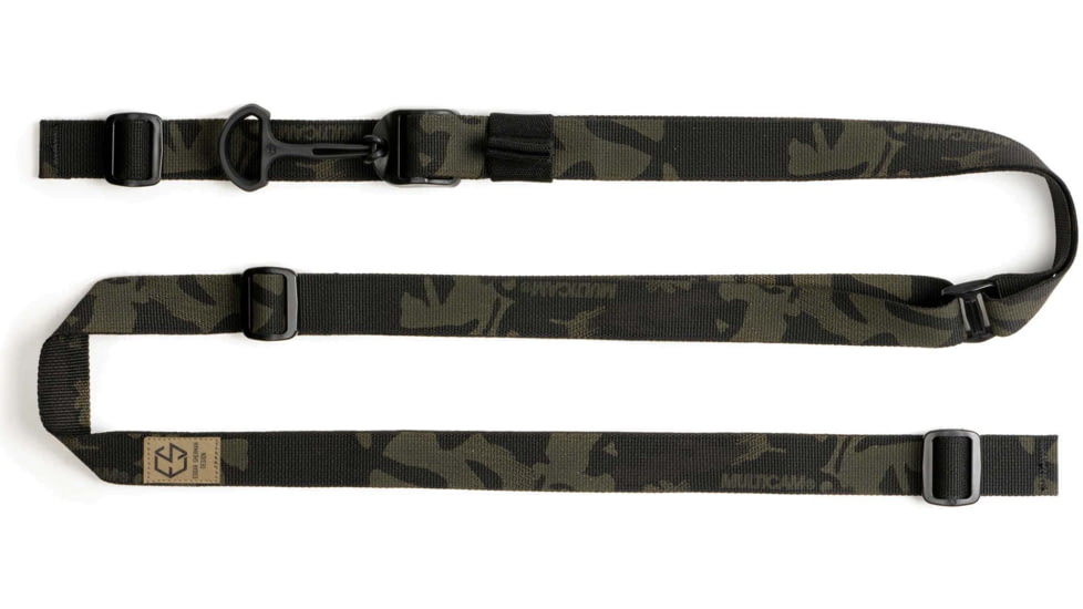 Edgar Sherman Design Combat 2-Point Gun Slings, Matte, MultiCam Black, ESD-SL-MCB