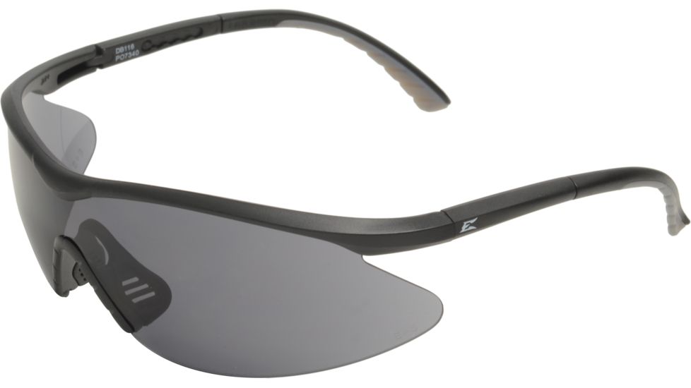 Edge Safety Banraj Safety Glasses Black Frame Smoke Lens Db116