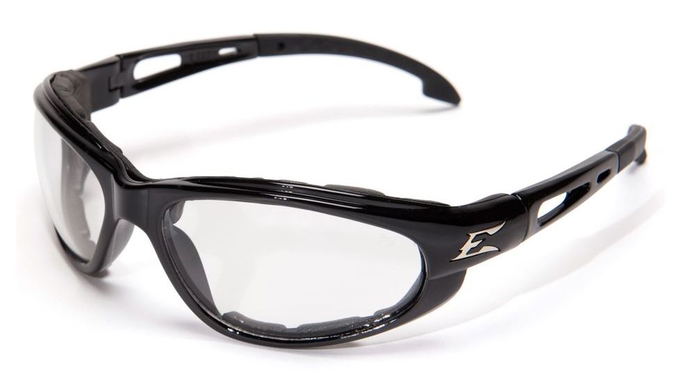 Edge Eyewear Dakura-Black / Clear Anti-Fog Lens with Gasket GSW111AF