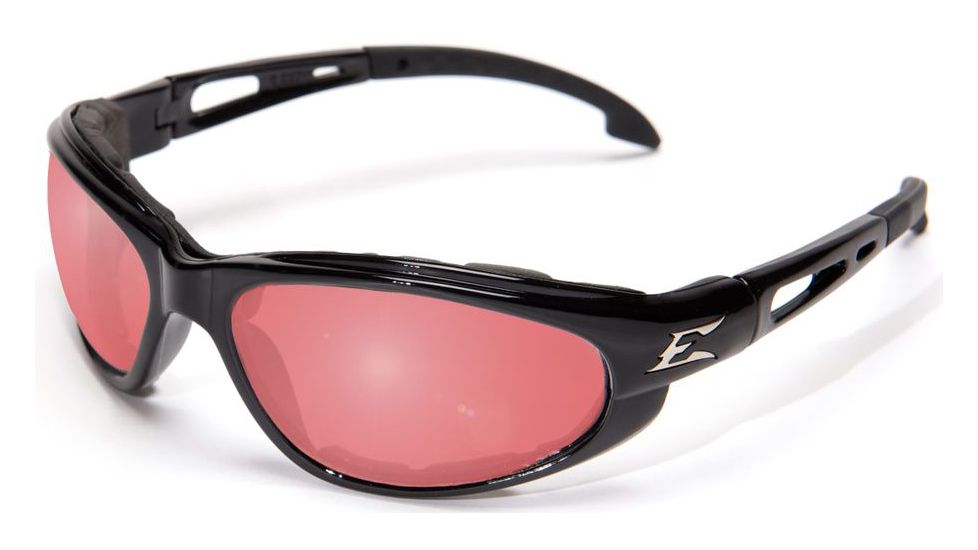 Edge Eyewear Dakura-Black / Rose Mirror Lens with Gasket GSW119