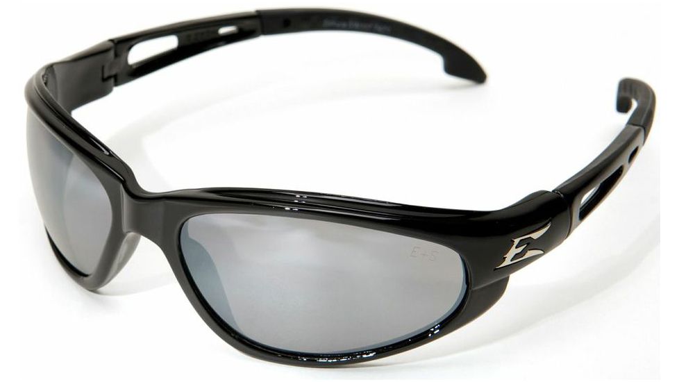 Edge Eyewear Dakura-Black / Silver Mirror Lens with Gasket GSW117