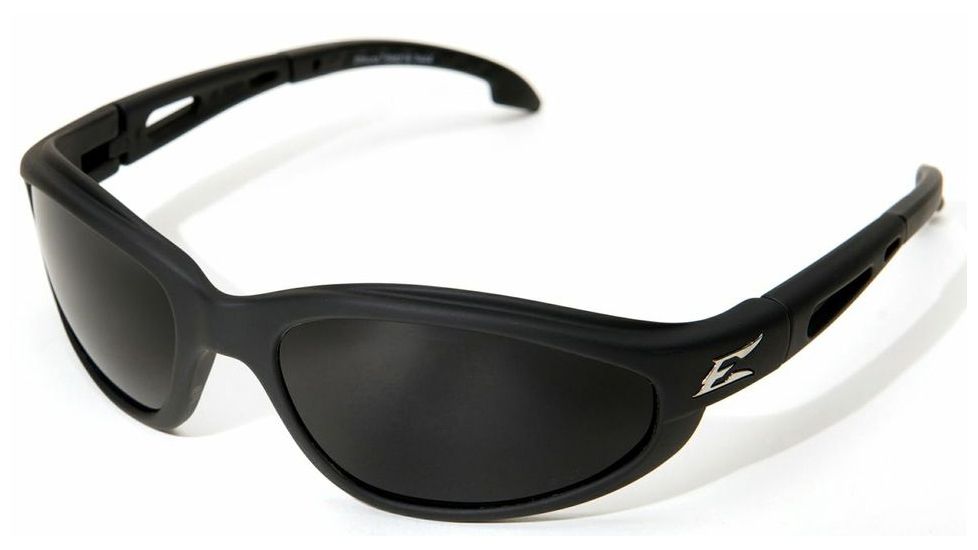 Edge Eyewear Dakura Polarized-Black / Smoke Lens with Gasket GTSM216