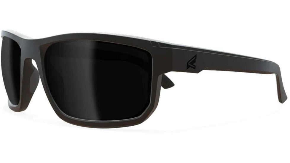 Edge Eyewear Defiance - Black Frame/ Clear Vapor Shield Lenses, Black frame, ZDF116VS
