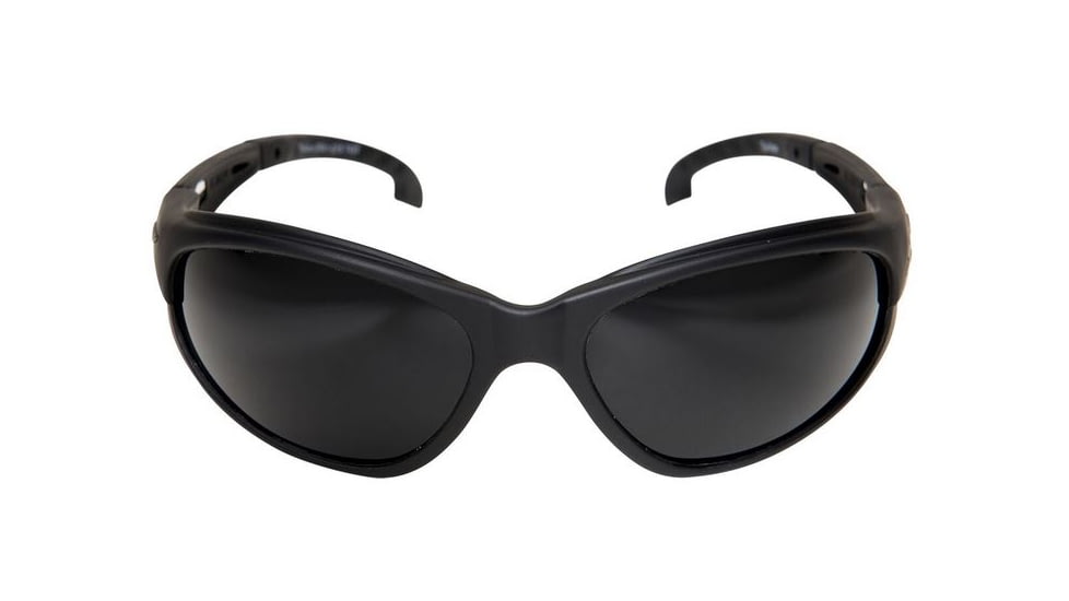 Edge Eyewear Falcon Safety Glasses - Black Frame, G-15 Lens SF61-G15