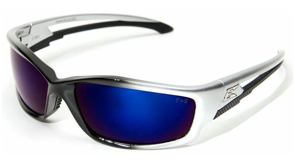 Edge Eyewear Kazbek-Black / Blue Mirror Lens with Gasket GSK118