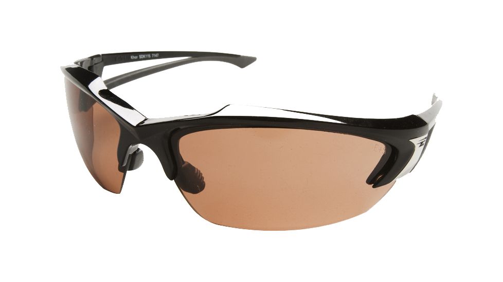 Edge Eyewear Khor Safety Glasses Black Frame Copper Driving Lens Sdk115
