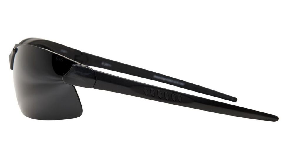 Edge Eyewear Sharp Edge Safety Glasses - Black Frame, G-15 Lens SSE61-G15