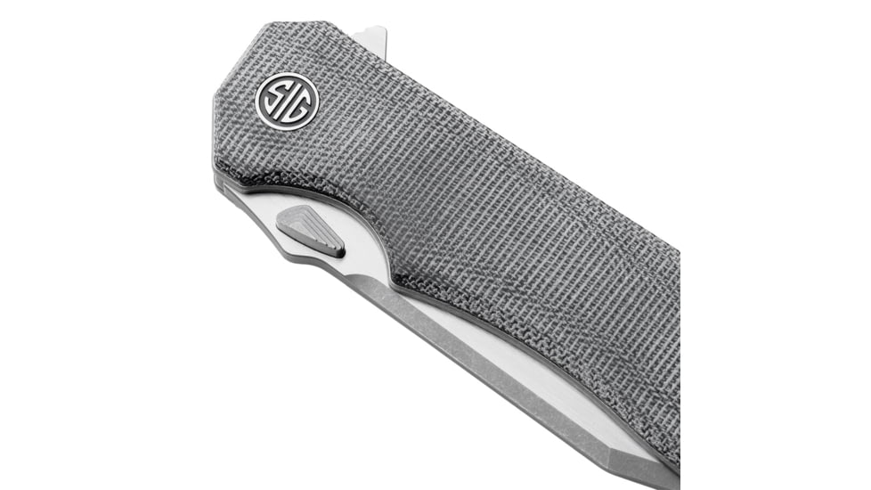 Sig Sauer Knives VA9SBT Validus 3.78 Folding Modified Tanto Plain Dark Acid St