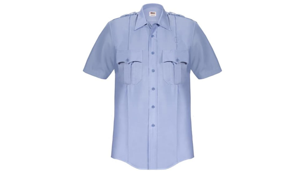 Elbeco Duty Max Pocket Flap Installed, Medium Blue - 79995MBL