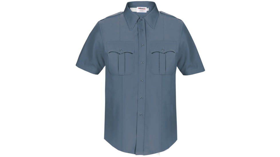 Elbeco Duty Max Pocket Flap Installed, French Blue - 79995FBLUE