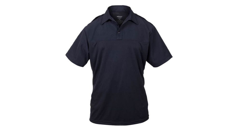 Elbeco Mens Navy, Uv1 Undervest Short Sleeve Shirt - UVS102-S