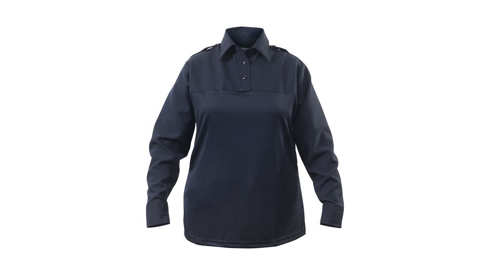 Womens Navy, UV1 Undervest Long Sleeve Shirt