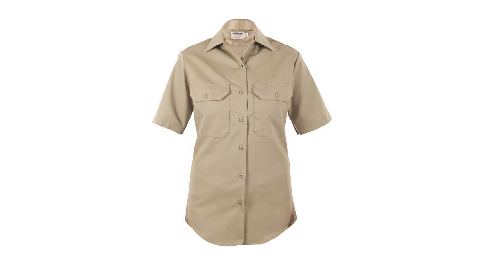 Womens, Silver Tan, LA County Sheriff West Coast Short Sleeve Shirt, Class B