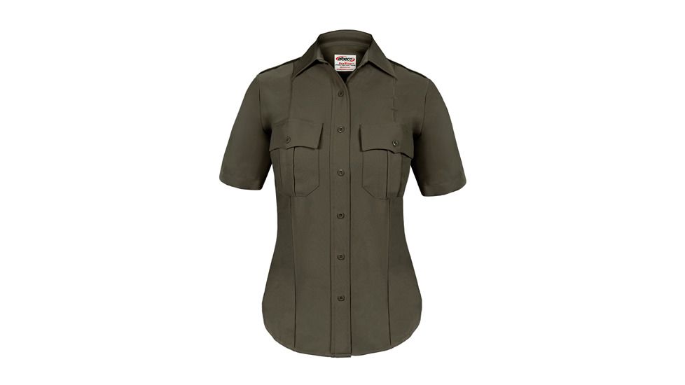 Womens, TexTrop2 Short Sleeve Shirts, Ladies Choice, Zipper