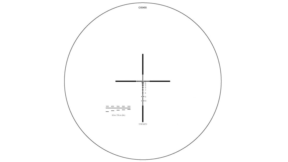 Elcan Specter DR 1.5-6x 3MOA XOPTEK Rifle Scope, 5.56 BDC Reticle, FDE, DFOV6-T265-C10-X3