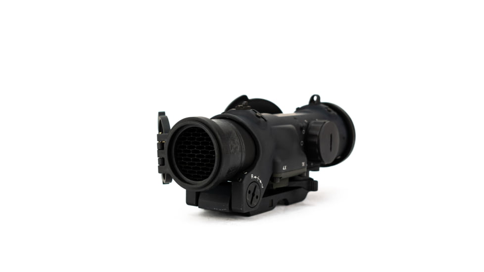 Elcan SpecterDR Dual Role 1-4x Optical Sight, Integral A.R.M.S. Picatinny Mount, Anti-Reflection Device, 7.62, CX5396 Ballistic Reticle, Black, DFOV14-C2