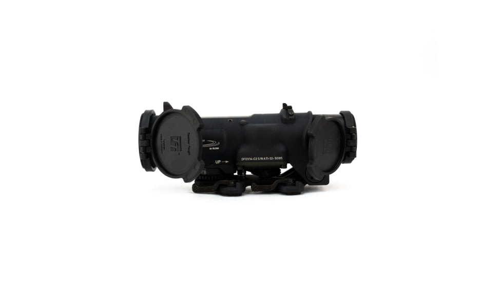 Elcan SpecterDR Dual Role 1-4x Optical Sight, Integral A.R.M.S. Picatinny Mount, Anti-Reflection Device, 7.62, CX5396 Ballistic Reticle, Black, DFOV14-C2