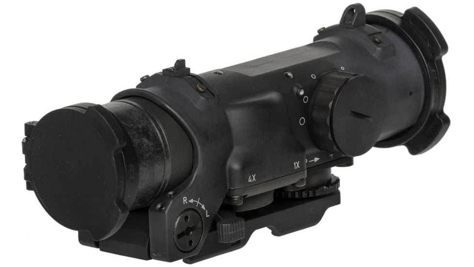 Elcan SpecterDR Rifle Scope w/Integral A.R.M.S. Picatinny Mount, 1-4x7.62mm, CX5395 Ballistic Reticle, Black, DFOV14-C2